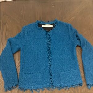IRO Vibrant Blue Textured Jacket